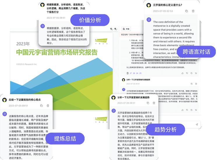 ChatDOC可快速提取信息、智能分析